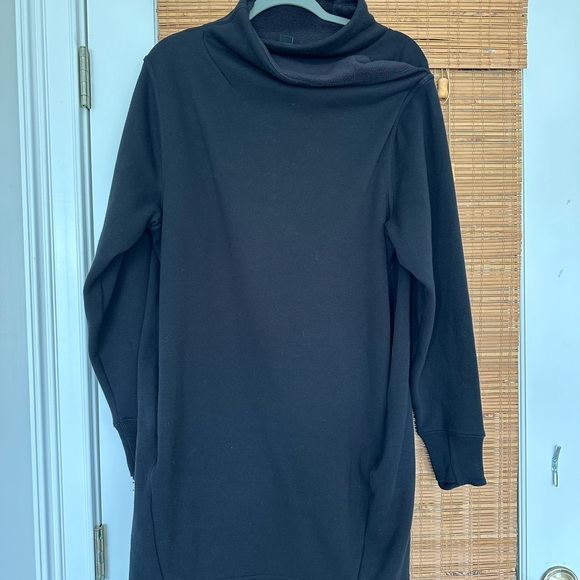 Athleta Cozy Karma Sweatshirt Dress - Picture 3 of 5